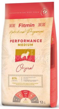 Fitmin dog Medium Performance 3 x 12kg