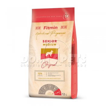 Fitmin dog Medium Senior 2 x 12kg